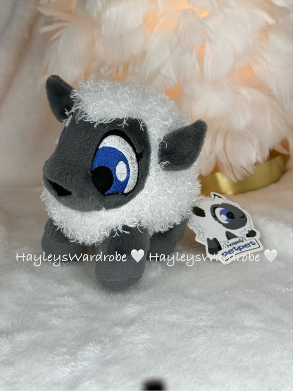 Neopets Babaa With Tags RARE Vintage